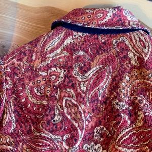 Vintage St. John knit zipper blazer size 6/8